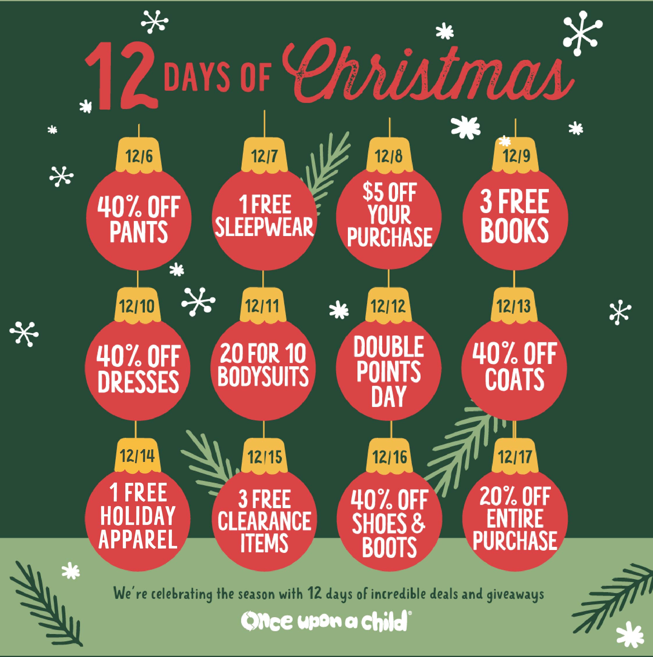12 Days of Deals